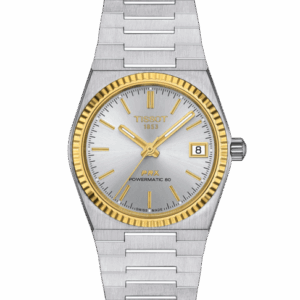 Tissot PRX Powermatic 80 Steel & 18K Gold Bezel 35 mm