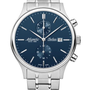 Atlantic Seabase Chronograph Steel Blue 42 mm