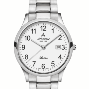 Atlantic Sealine  Ladies Big Numerals Steel  28 mm