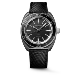 Longines Ultra‑Chron Carbon 43 mm